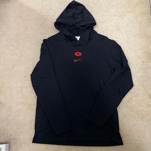Nike Dri-FIT Hooded Players Top Georgia Bulldogs